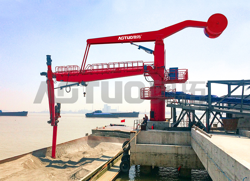 600-15000 DWT 100-500t/h Vaste schroefschiplosser