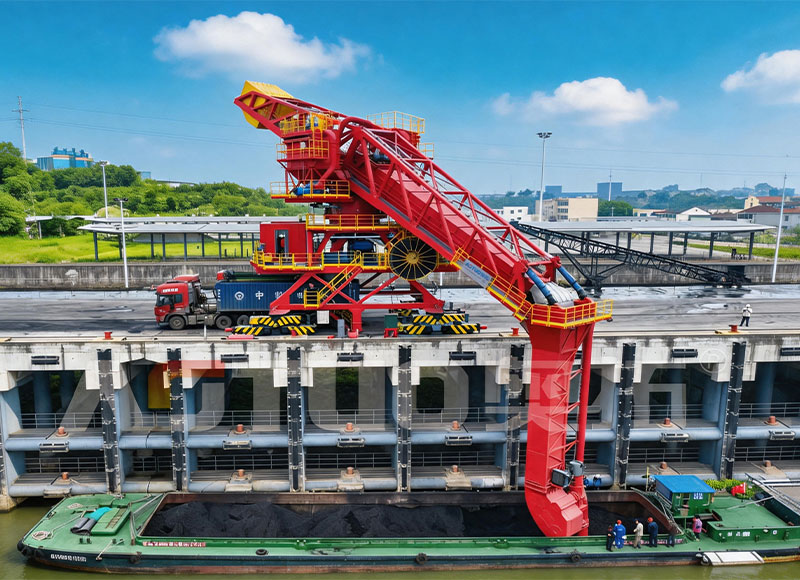 Type ATSL-T Bandtype continu Milieuvriendelijke multi-materiaal scheepslosser